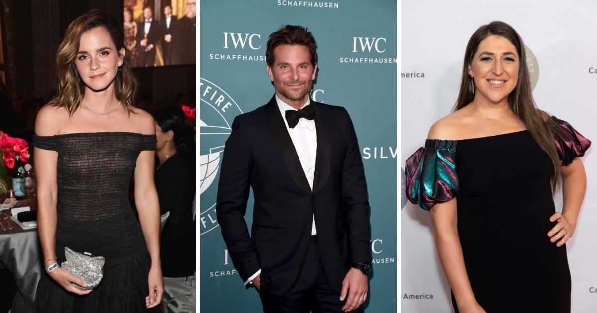 Emma Watson, Bradley Cooper and Mayim Bialik are among Hollywood celebs with impressive academic credentials (Getty Images)