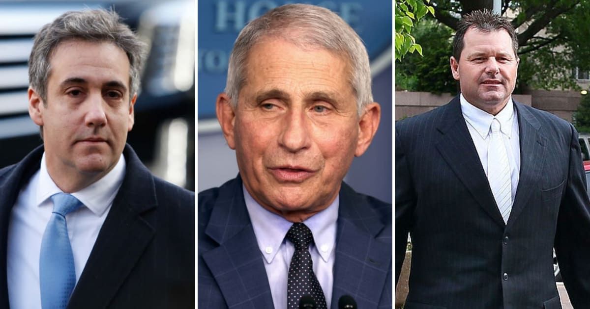 While the Republicans allege that Dr Anthony Fauci committed perjury, Michael Cohen and Roger Clemens are also among the individuals who have been accused of lying under oath to Congress (Getty Images)