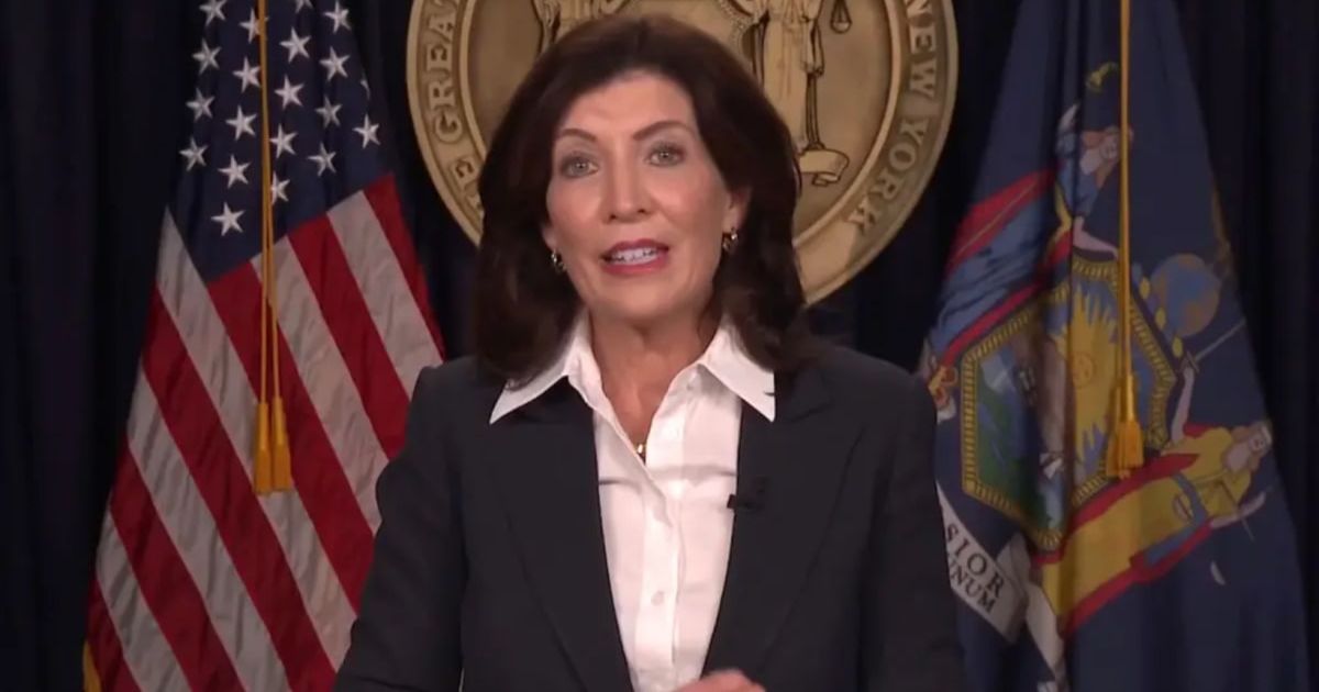 Gov Kathy Hochul has floated a payroll mobility tax increase to replace congestion pricing funds (Facebook)