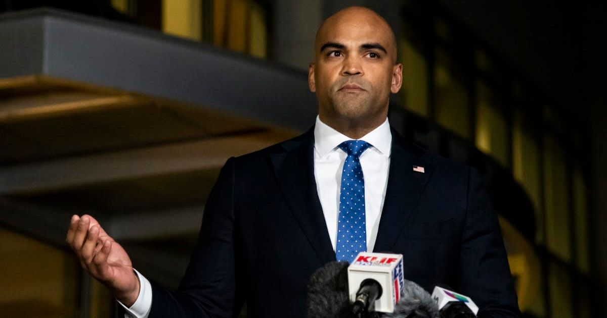The conservative Win it Back PAC announced it has launched a new advertisement specifically criticizing Colin Allred (Getty Images)