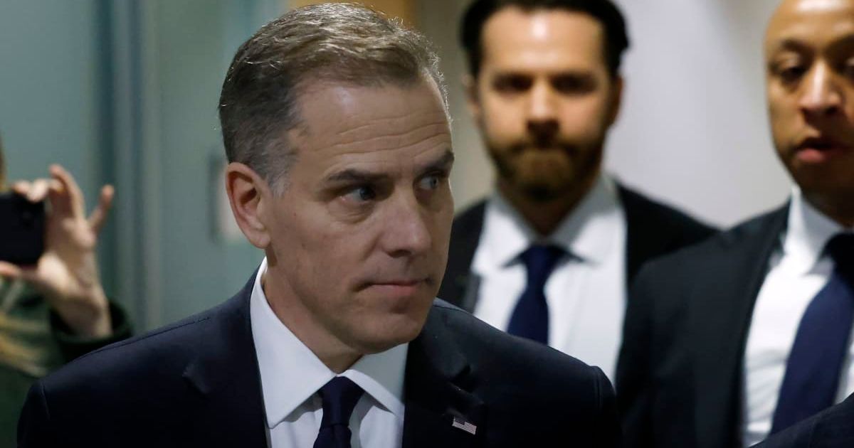 Hunter Biden is charged with three felonies in connection with the purchase of a revolver in 2018 (Getty Images)