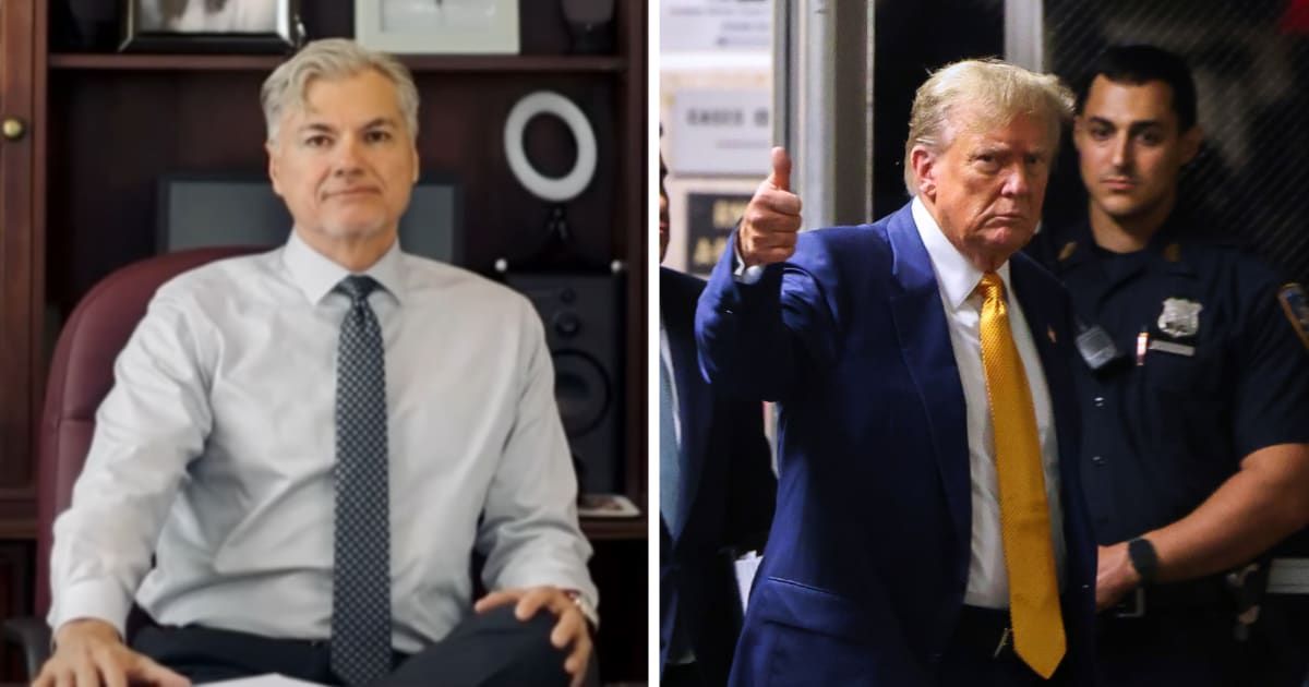 Judge Juan Merchan told the prosecution and defense in the NY trial of Donald Trump of a controversial social media comment  (YouTube/Newsnation, Getty Images)