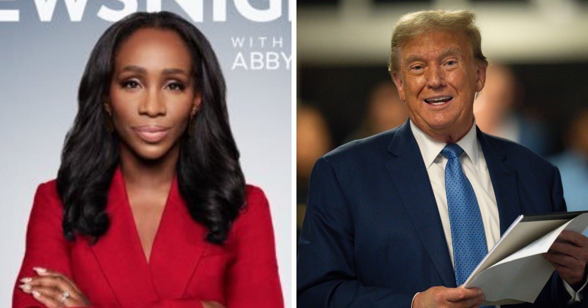 Abby Phillip slammed Donald Trump for promising to unveil plans 'in two weeks' but never following through on his promises (X/ @abbydphillip, Getty Images)