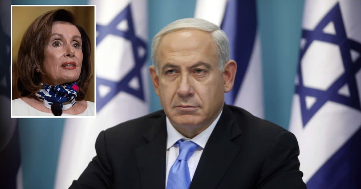 Nancy Pelosi asserts that Benjamin Netanyahu should not have been invited to address Congress (Getty Images)