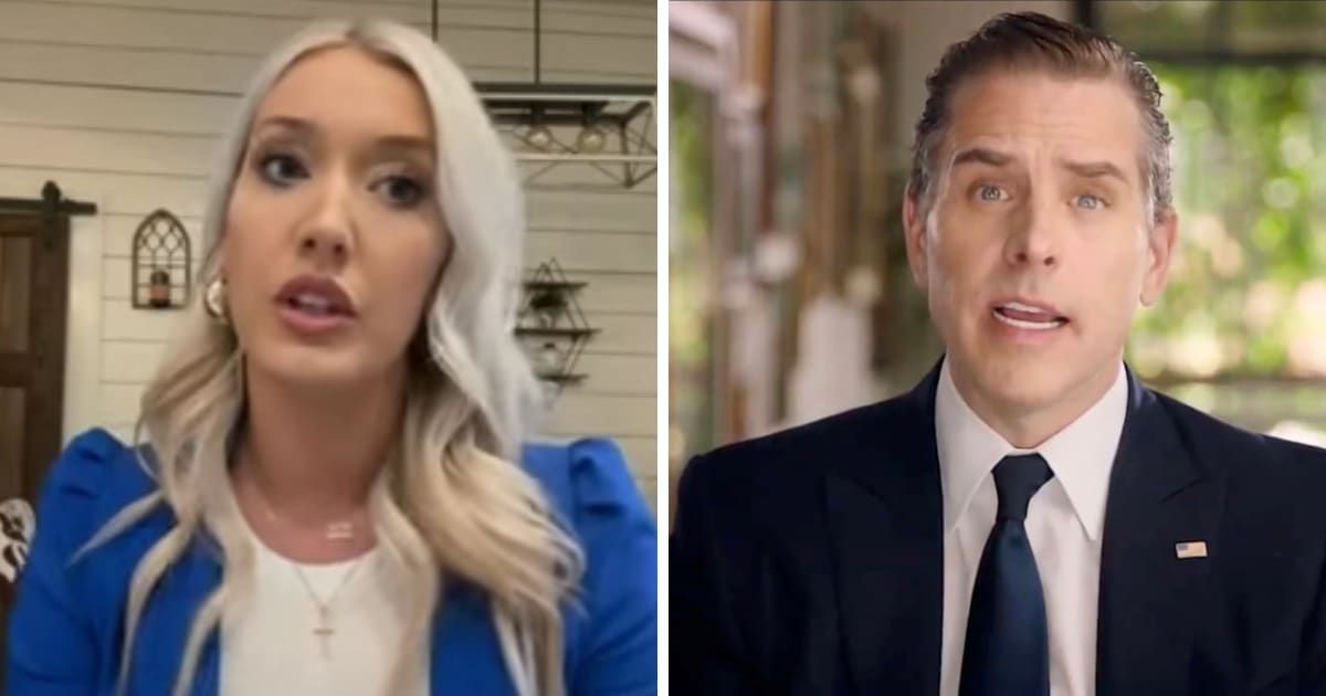 Lunden Roberts shares a daughter with Hunter Biden (YouTube/ Megyn Kelly and Getty Images)