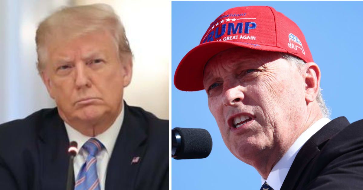 Andy Biggs said Donald Trump's hush money trial was 'rigged' with good intentions, but was gravely misread by netizens (Getty Images)