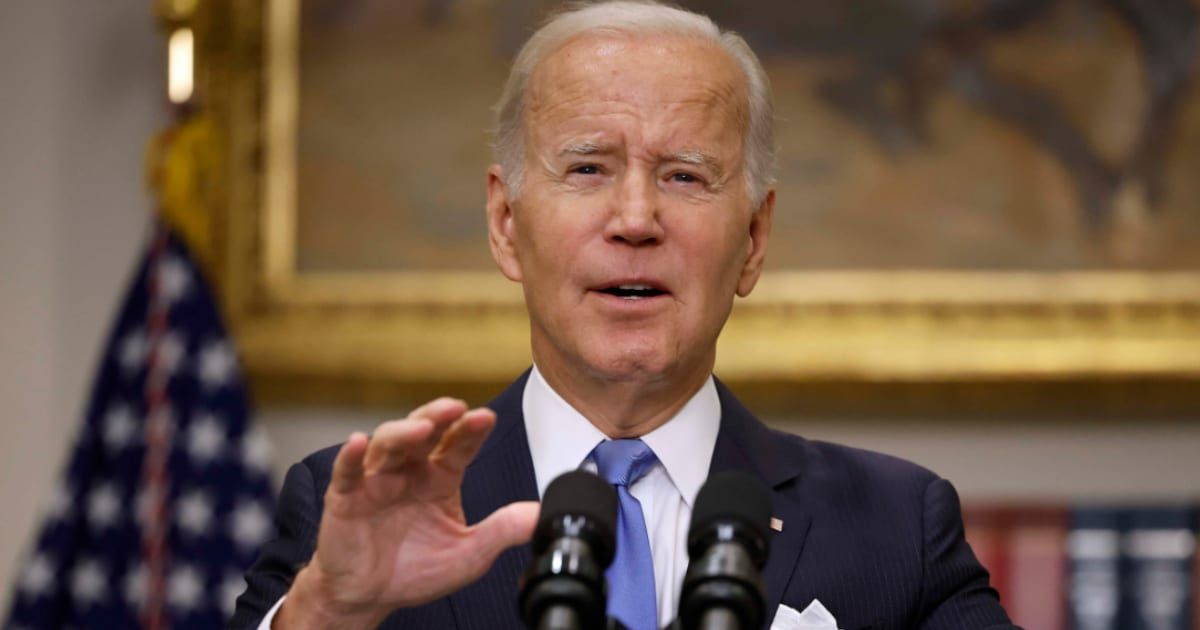 President Joe Biden swore to work for the release of all hostages from Gaza during his press conference in Paris (Getty Images)