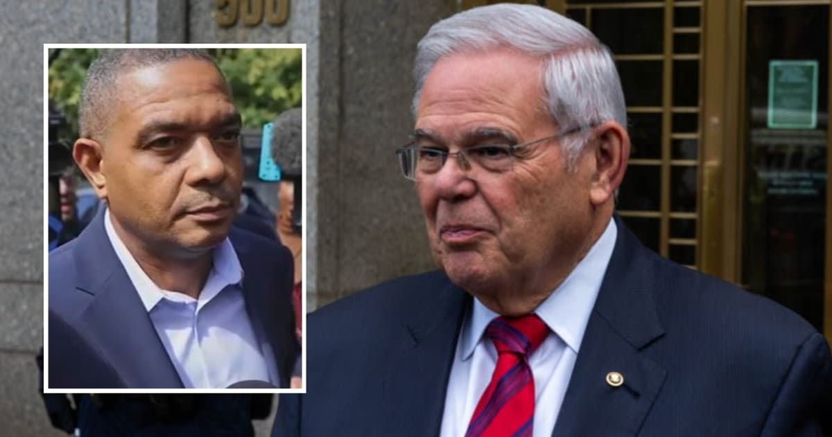 New Jersey businessman Jose Uribe took the stand during Sen Bob Menendez's corruption trial (Getty Images, Eyewitness News ABC7NY/YouTube)