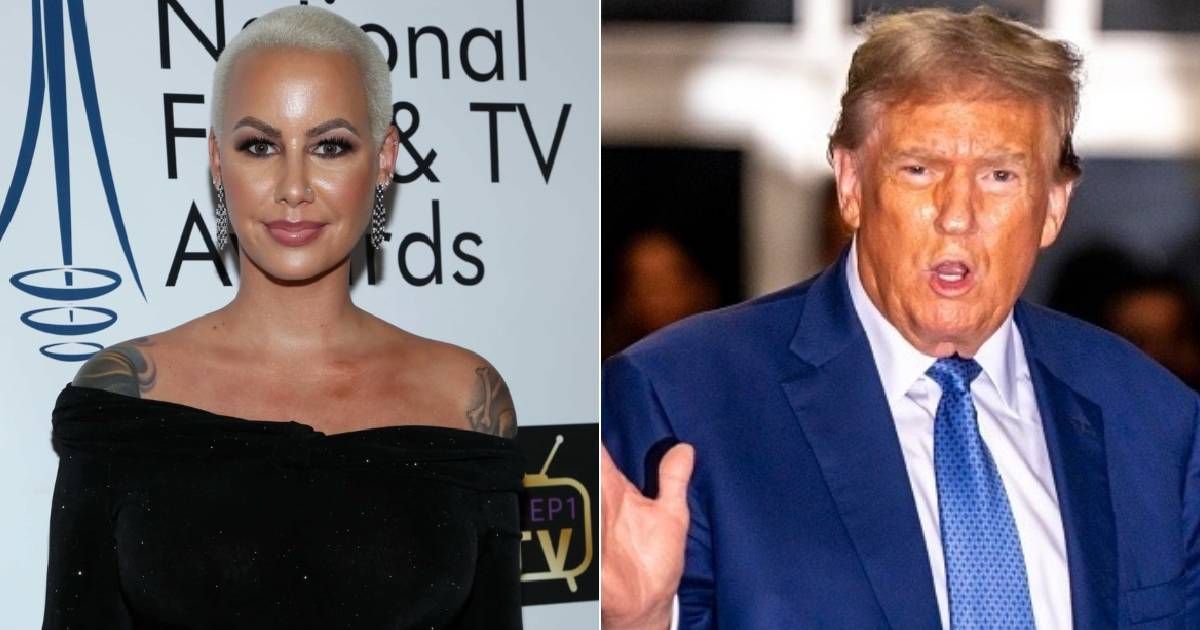 Amber Rose recently stated that she would still vote for Donald Trump in the 2024 presidential election (Getty Images)