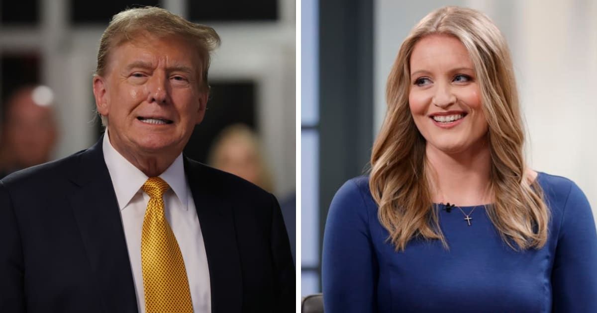 Donald Trump's former attorney, Jenna Ellis, called out the former president for not providing financial assistance to his co-defendants (Michael M Santiago, Jason Kempin/Getty Images)
