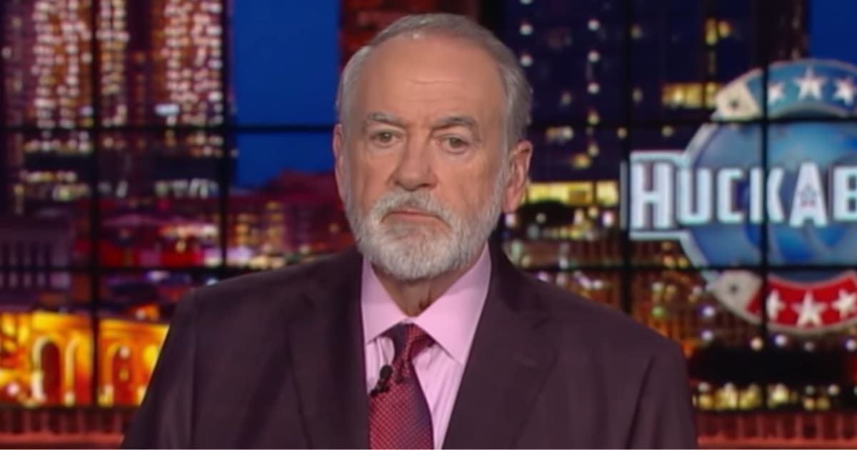 Former Arkansas Gov Mike Huckabee opposed a ceasefire between Israel and Hamas (Huckabee on TBN/YouTube)
