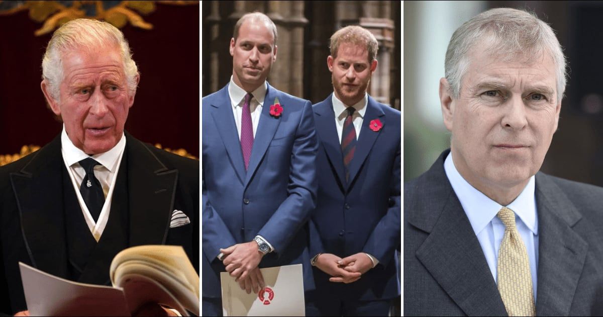 King Charles has dispelled rumors of rivalry with his elder son amid tensions with Prince Harry and Andrew (Getty Images)