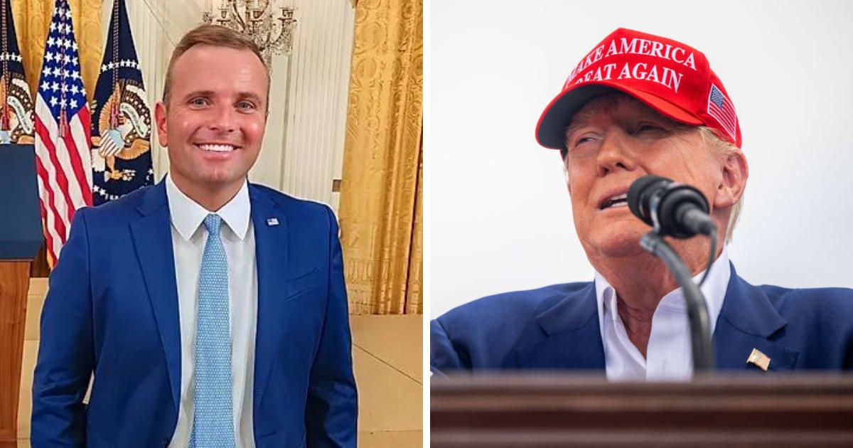 Tennessee Democrat Chris D Jackson accused Donald Trump of paying attendees for his June 9 Las Vegas rally (chrisdjackson.com, Brandon Bell/Getty Images)