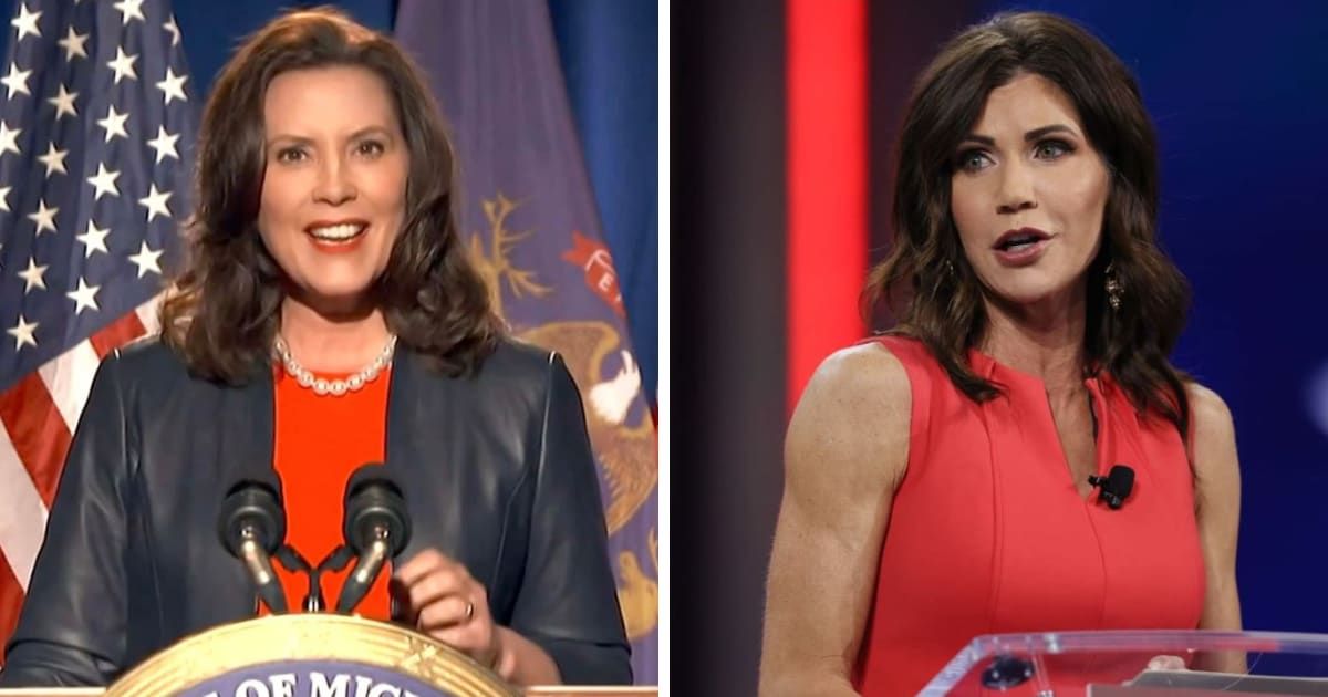 Michigan Governor Gretchen Whitmer criticized Republican leaders, notably South Dakota Governor Kristi Noem, over their contradictory stance on contraception (Getty Images)