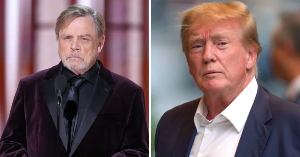 Mark Hamill mocked Donald Trump claiming he accidentally revealed the truth about how he felt about his supporters (Getty Images)