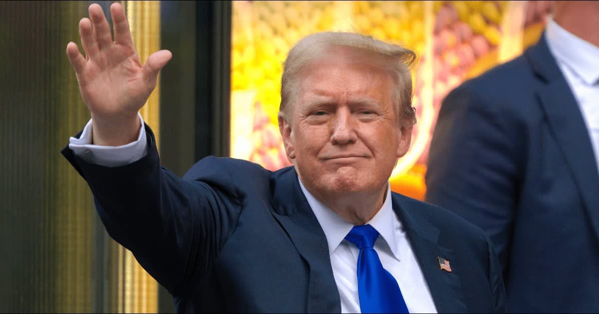 Donald Trump accused Democrats of being 'against religion' (Getty Images)