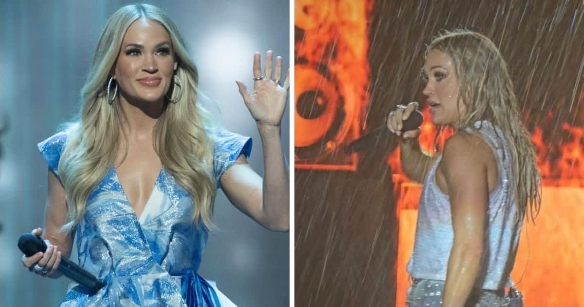 Carrie Underwood performed at South Carolina Country Music Fest in Myrtle Beach (@carrieunderwood/Instagram)