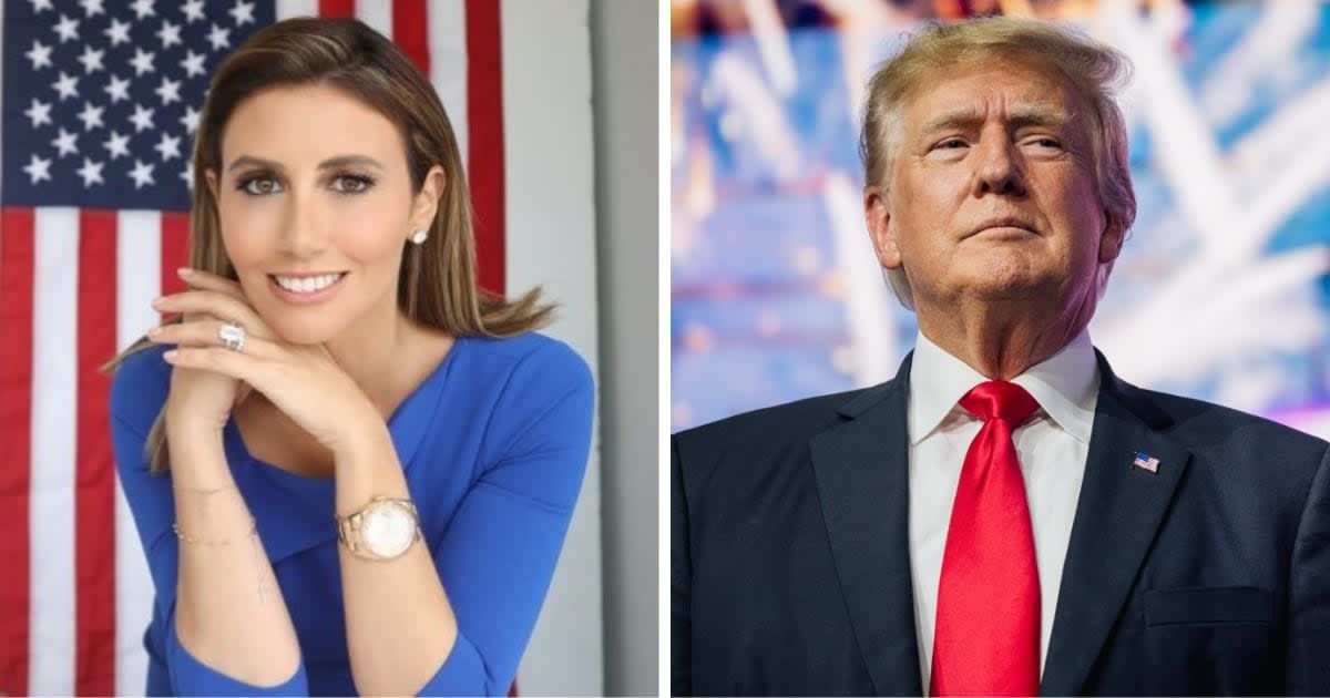 Alina Habba's attributes childhood hardships critics on Donald Trump (@AlinaHabba/X, Getty Images)