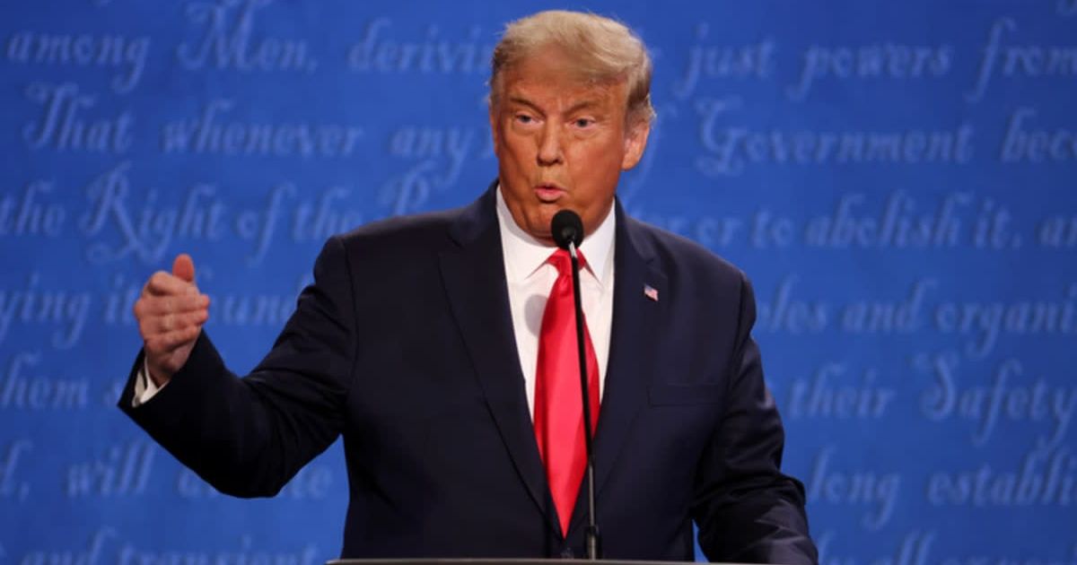 Former President Donald Trump pledged to stand 'side by side' with the Danbury Institute on Monday during his prerecorded address at the anti-abortion group's Life & Liberty Forum event (Getty Images)