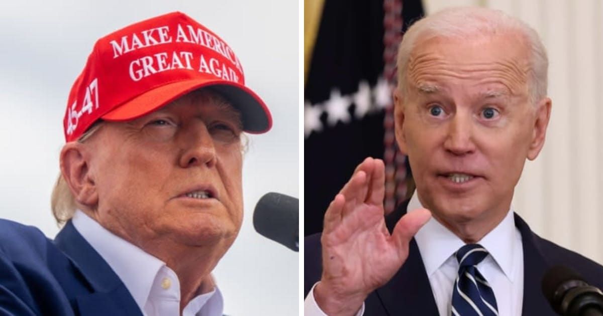 During a rally in Las Vegas, Trump suggested that one of his fervent supporters would contemplate suicide before voting for Biden (Getty Images)