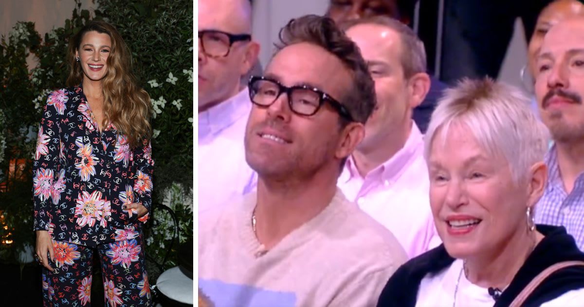 Ryan Reynolds appeared in 'The View' audience with his mother and the hosts asked him to bring wife Blake Lively along too (Getty Images, X/The View)