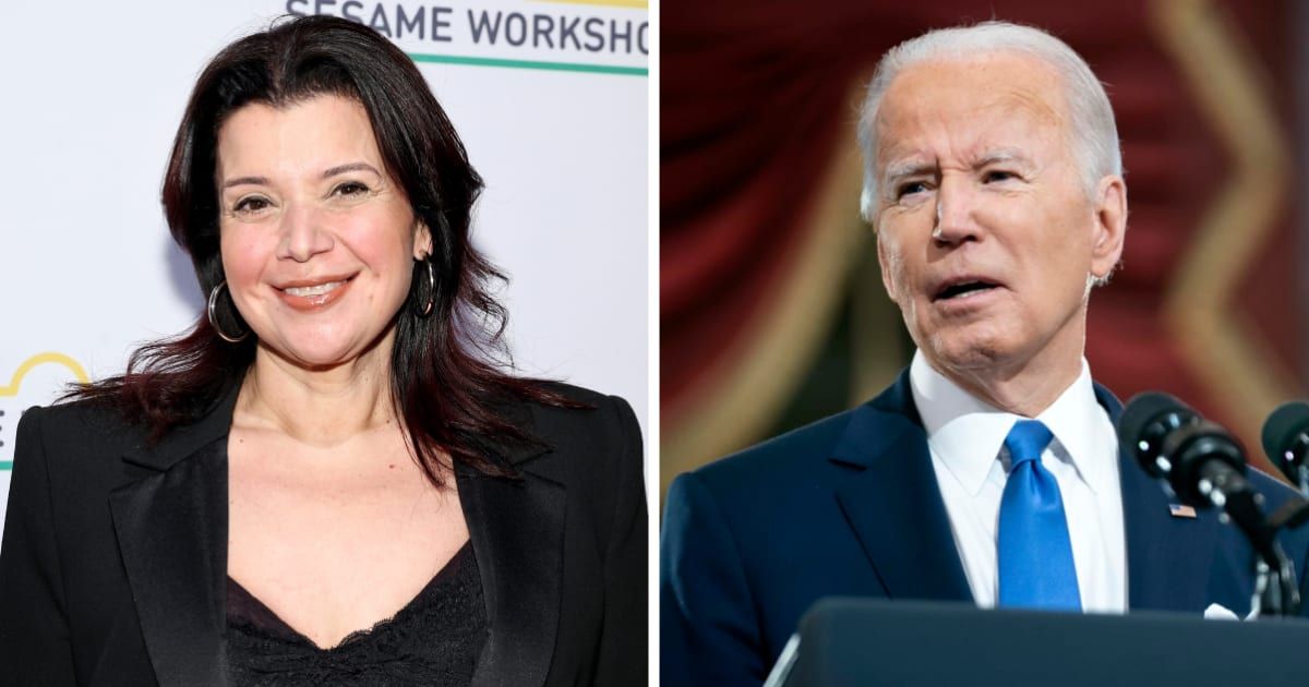 'The View' host Ana Navarro said President Joe Biden is an 'Irish Catholic church-going practicing Catholic' (Getty Images)