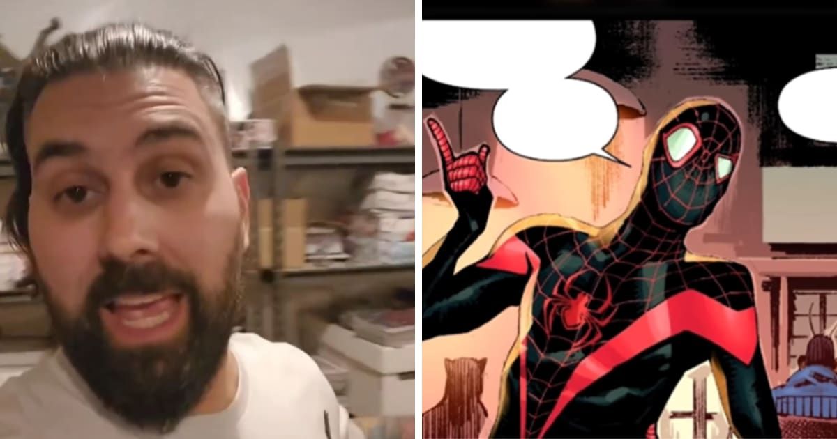YouTuber Ben Potter aka Comicstorian has died at the age of 40 (@comicstorian/Instagram)