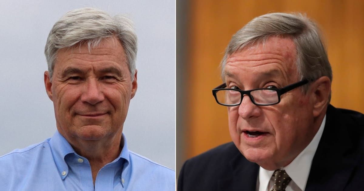 Senate Judiciary Committee Chairman Dick Durbin (R) announced that they will attempt to advance the ethics bill which he co-authored with Senator Sheldon Whitehouse (Sheldon White/ Facebook, Getty Images)