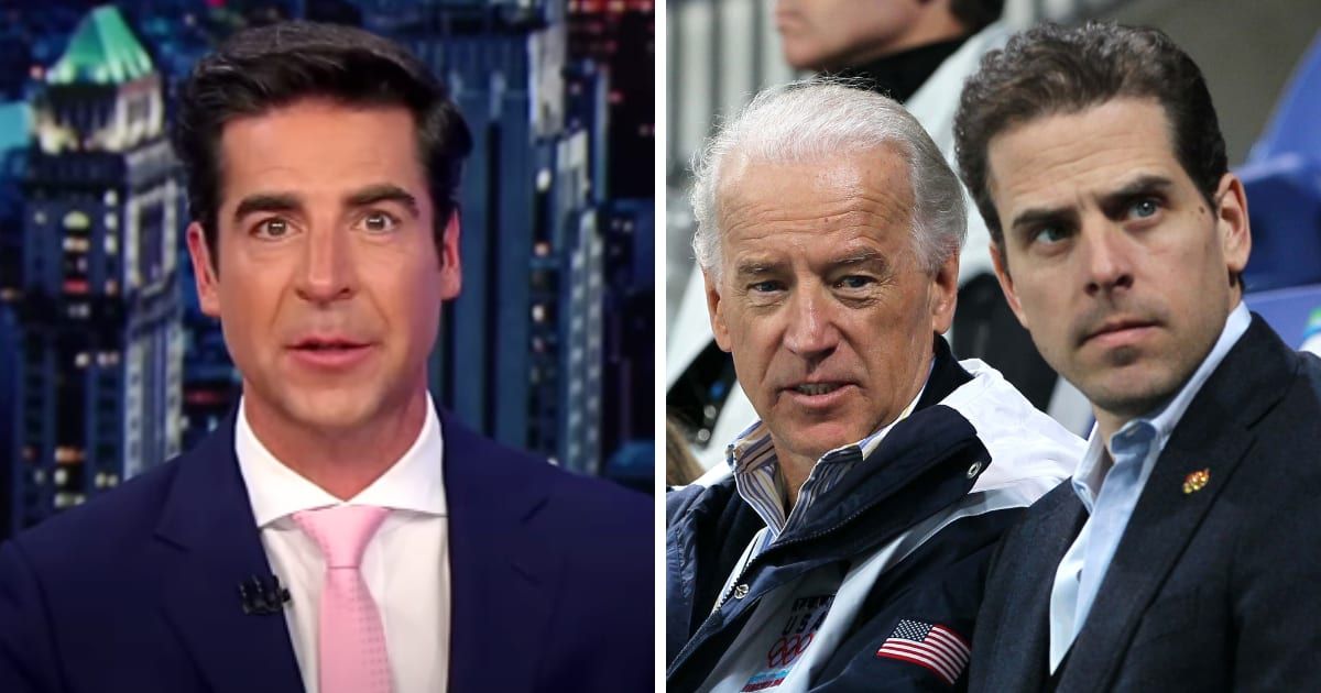 Fox News host Jesse Watters reacted to Hunter Biden's guilty conviction on 'Jesse Watters Primetime' (Fox News, Getty Images)