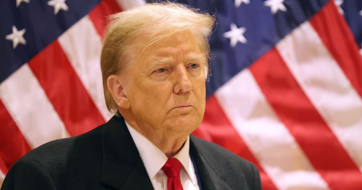Donald Trump reportedly admitted to possessing a gun in Florida during his pre-sentencing interview (Getty Images)