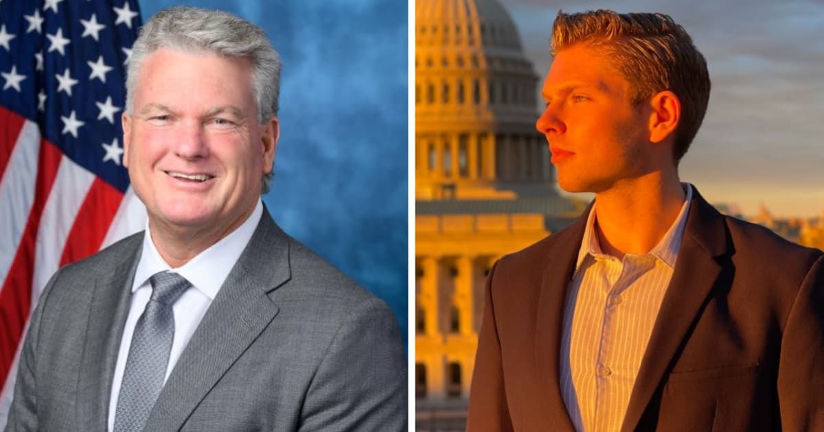 According to Rep Mike Collins' staffer Octavian Miller (R), before the robbers ran away, his pal punched one of them in the face (collins.house.gov, LinkedIn)