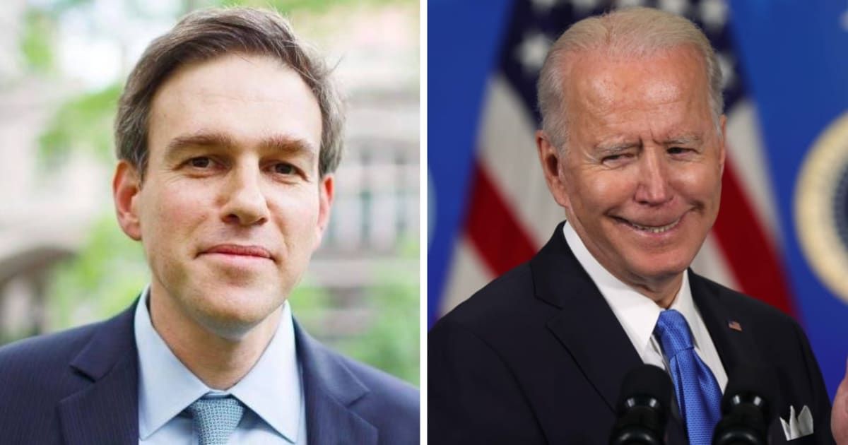 Bret Stephens argued that Joe Biden's unpopularity with voters puts him in serious need of 'some wins' (Facebook/Bret Stephens, Getty Images)