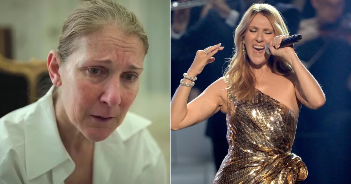 Celine Dion recounted her initial symptoms (Amazon MGM Studios, Getty Images)