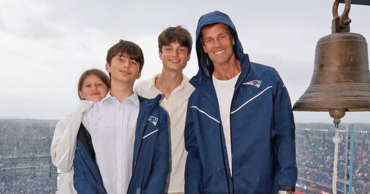'Don't get any ideas': Tom Brady's children warn him about getting out of retirement in sweet video before Hall of Fame induction