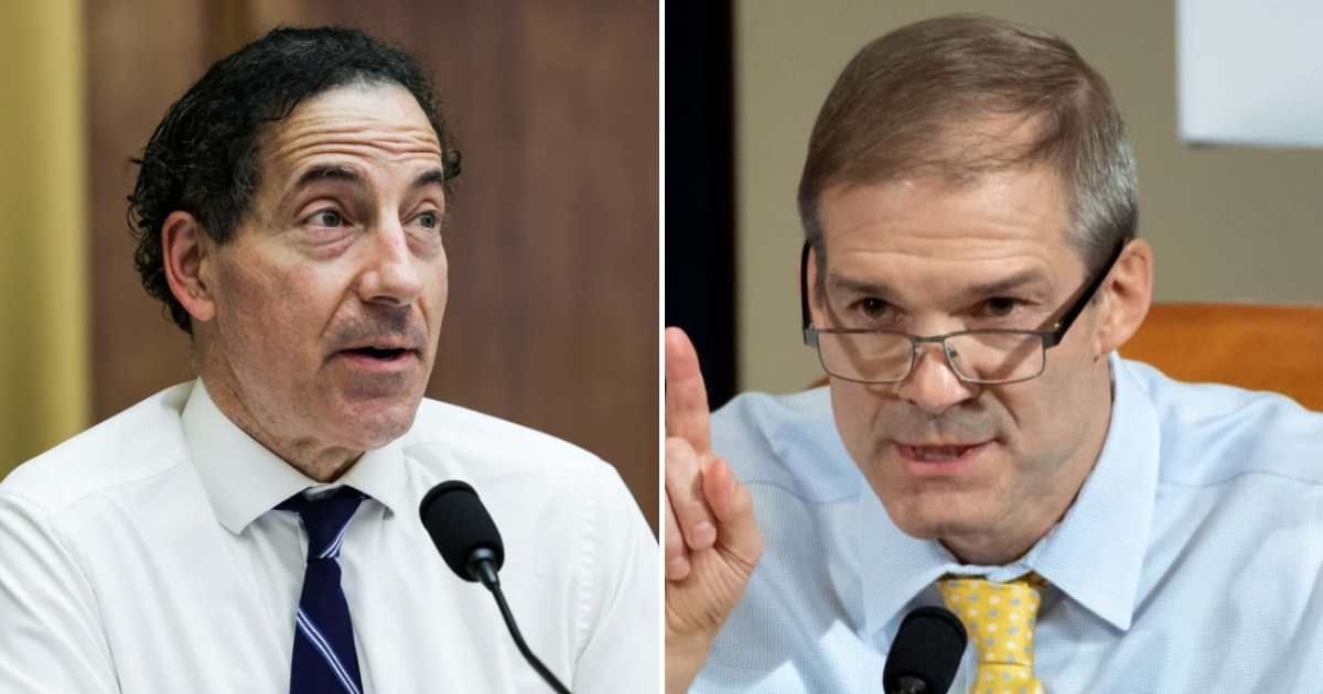 Democratic Congressman Jamie Raskin dismantled GOP Rep Jim Jordan for refusing to obey a January 6th House Committee subpoena (Getty Images)