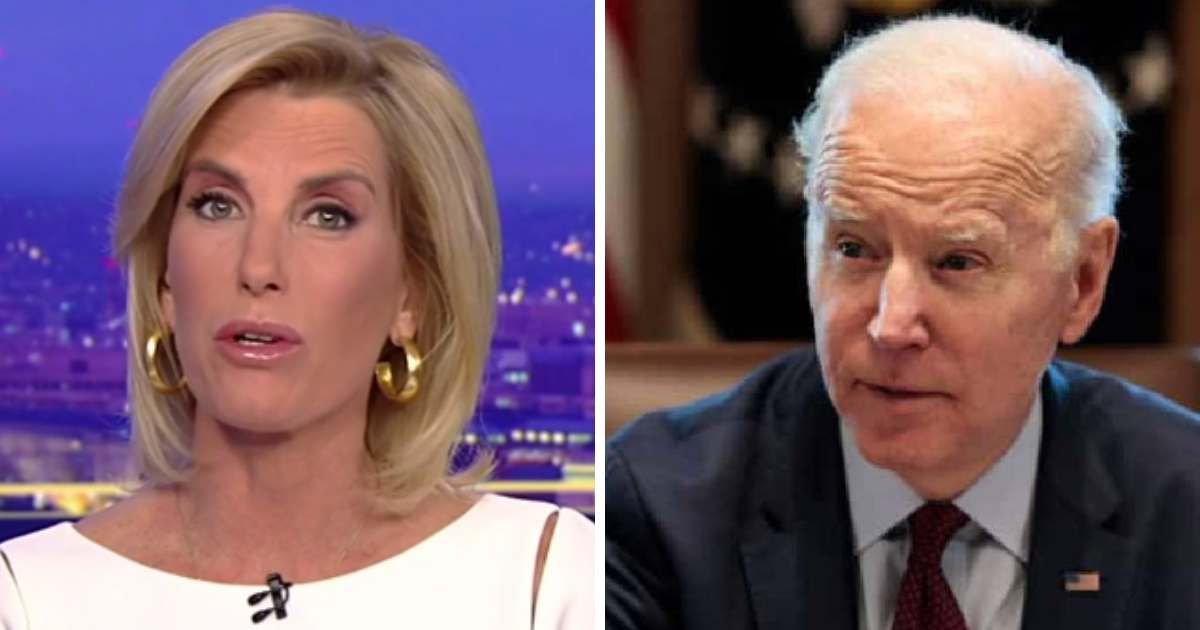 Laura Ingraham criticized Joe Biden's current catch-and-release policy on her show (Fox News, Getty Images)