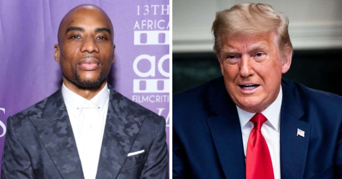 Charlamagne tha God praised Donald Trump for speaking in an authentic manner (Getty Images)