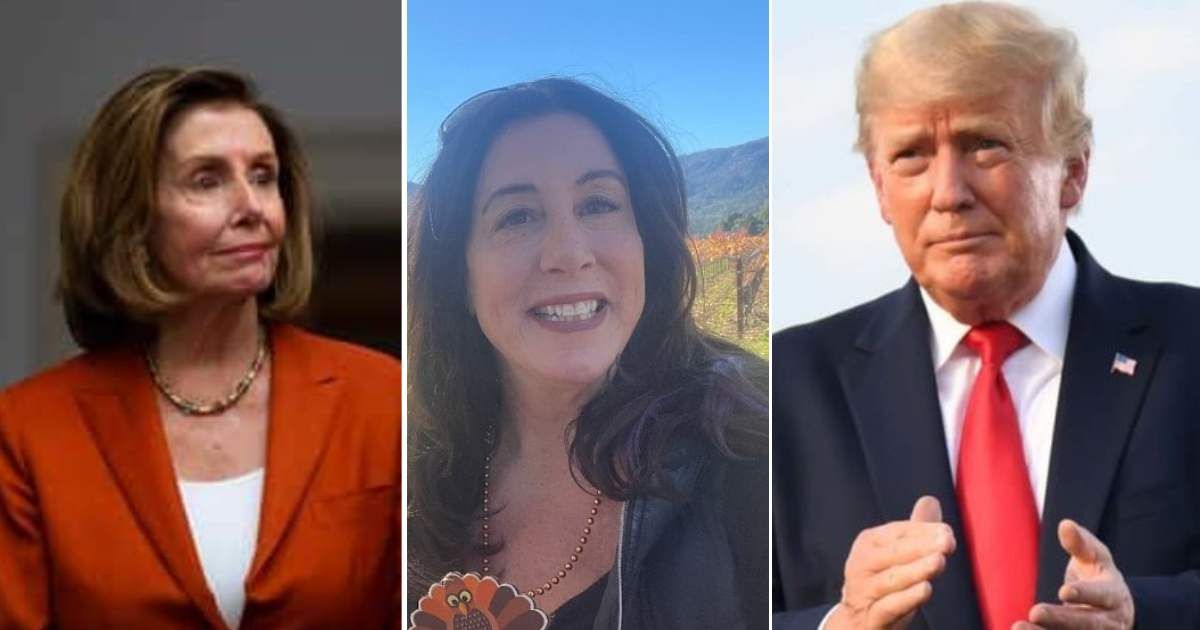 Nancy Pelosi's daughter Christine called out Donald Trump for his 'deranged obsession' with her mother (Getty Images, christine_pelosi/Instagram)