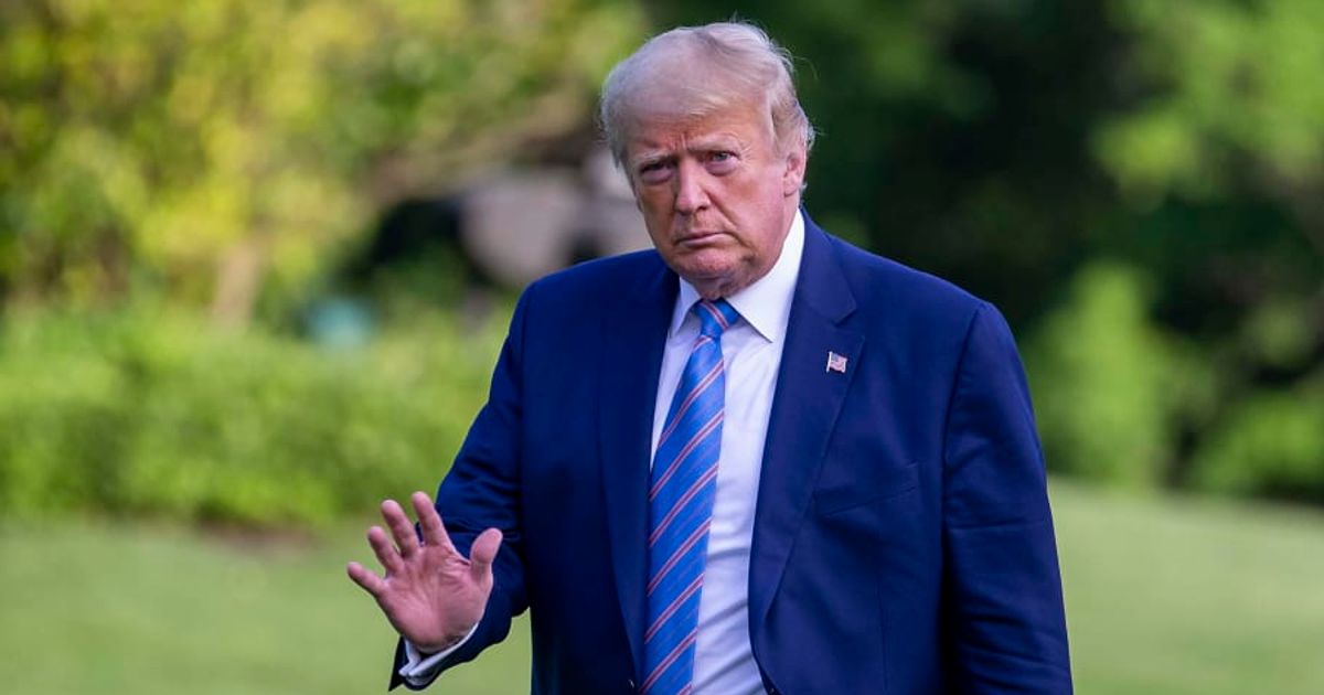 Former President Donald Trump delivered a comprehensive speech to House Republicans on Thursday, June 13 (Getty Images)