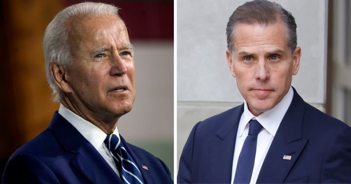 President Joe Biden has taken a firm decision to not commute son Hunter Biden's conviction (Getty Images)