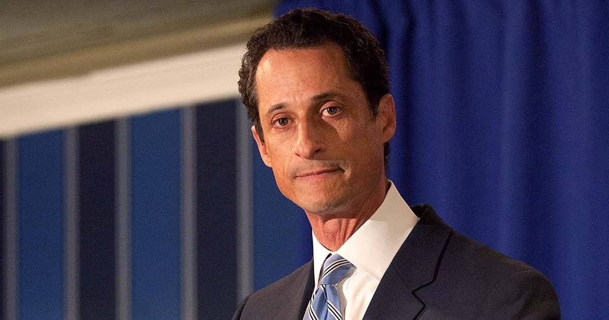 Anthony Weiner was sentenced to prison term following a guilty plea in 2017 for transferring obscene material to a minor (Andrew Burton/Getty Images)