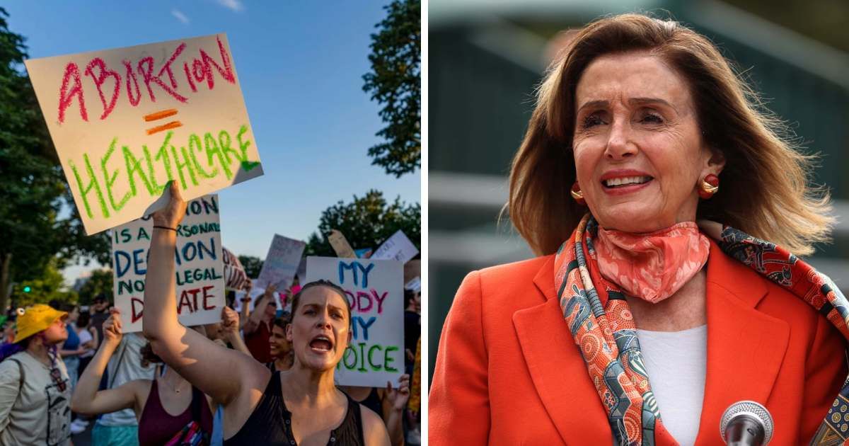 The Supreme Court upheld access to abortion pill mifepristone, a decision celebrated by Nancy Pelosi as the 'right decision' for women nationwide (Getty Images)