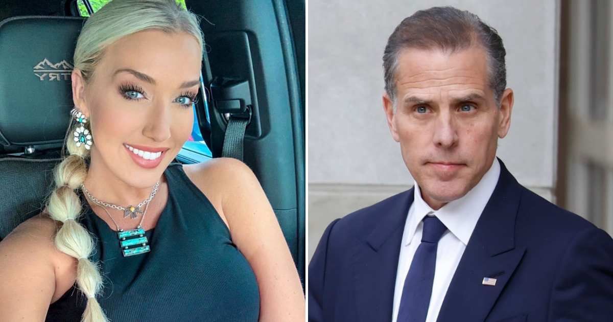 Hunter Biden ended his relationship with Lunden Roberts after she became pregnant (@lundentownn_/Instagram, Getty Images)