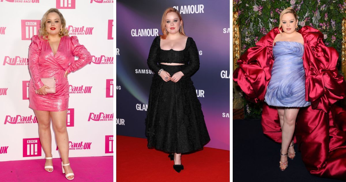 Nicola Coughlan's stunning transformation (Photo by Dave J Hogan/Getty Images, Lia Toby/WireImage and Robert Okine/Getty Images)