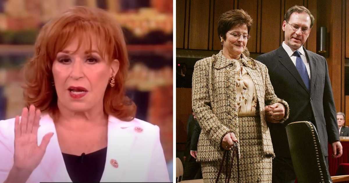 Joy Behar's recent remarks on 'The View' sparked controversy after she said that she'd fly a flag of a 'naked gay man' outside Justice Samuel Alito's home (The View, Alex Wong/Getty Images)