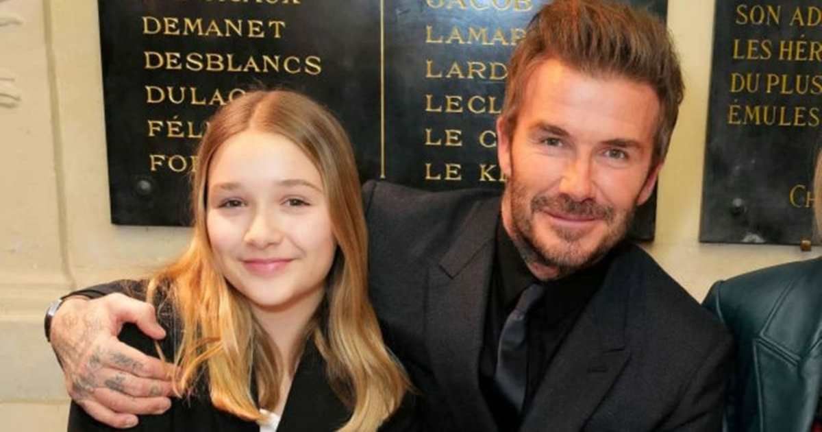 Harper, 12, is David and Victoria Beckham's youngest among four children (Getty Images)