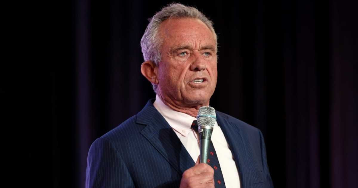 Robert F Kennedy Jr likened the situation in Gaza to Nazi Germany (Kevin Dietsch/Getty Images)