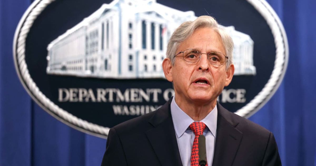 The Department of Justice declined to pursue any actions against Attorney General Merrick Garland (Getty Images)