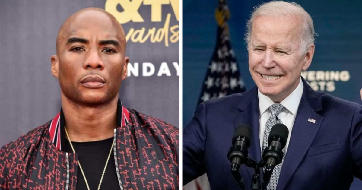 Charlamagne Tha God said Joe Biden should go 'anywhere in the hood' to start establishing a more genuine and less manufactured image, especially with Black voters (Getty Images)