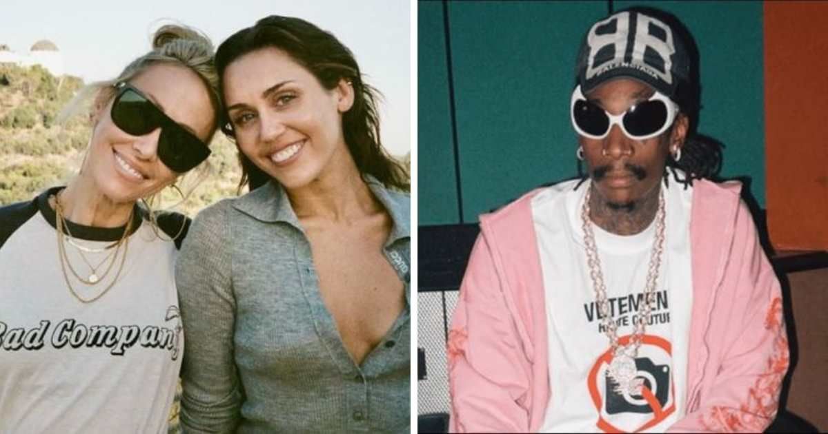 Miley Cyrus said her mother Tish Cyrus smokes strong pot, which even Wiz Khalifa found hard to handle (@tishcyruspurcell/Instagram, Getty Images)